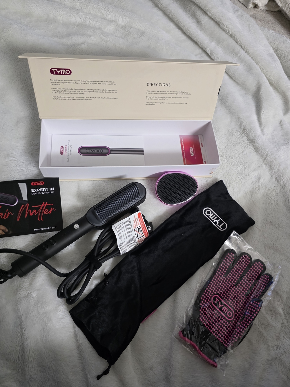 Tymo Hair Straightening Brush